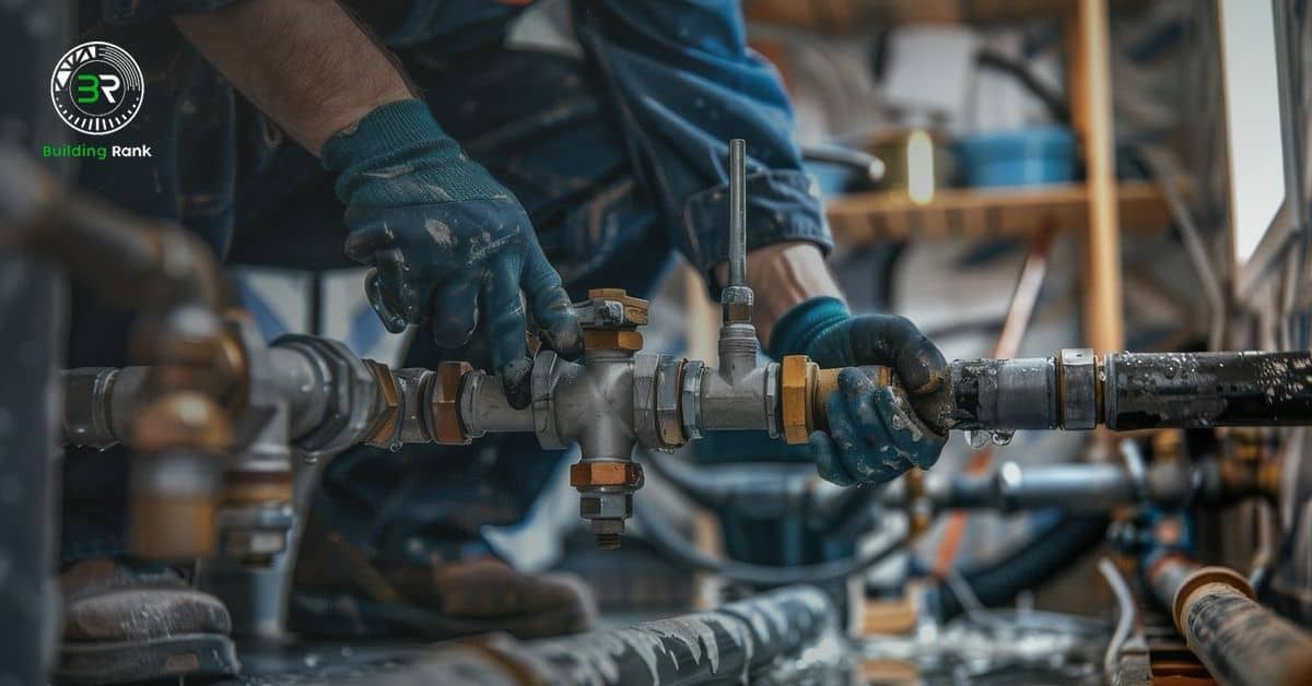 خدمة فحص تسربات المياه في الإمارات بواسطة مهندسين معتمدين من شركة Building Rank