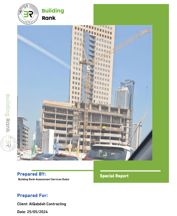 Electrical safety inspection and earthing pit assessment at Al Khan Building in Sharjah by Building Rank.