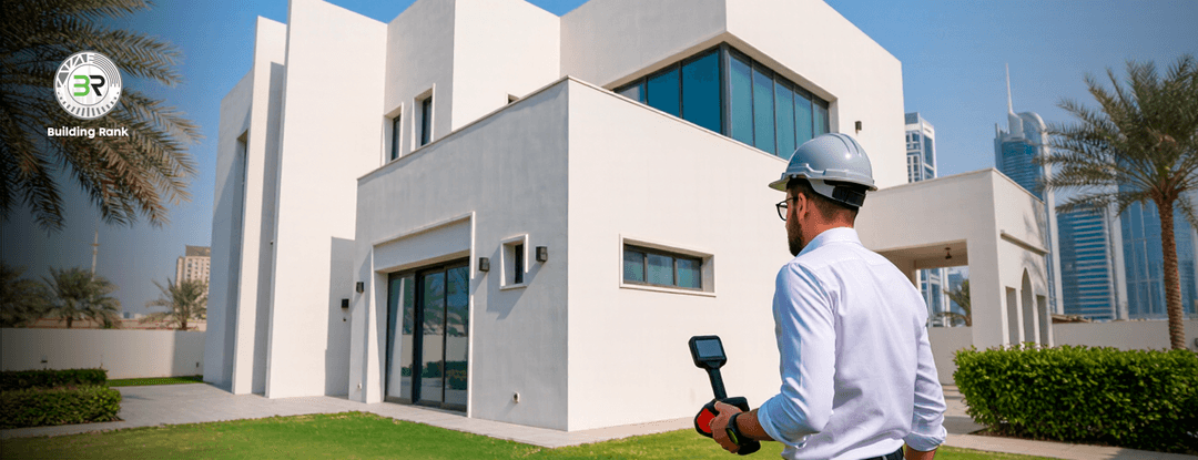 فحص فيلا قبل الاستلام للكشف عن العيوب الخفية مع خبراء شركة بلدنج رانك