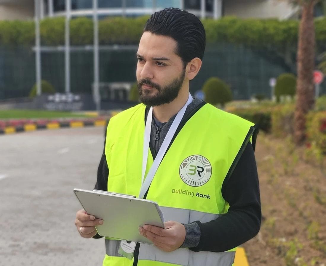 Site and environment inspection from Building Rank company